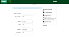 Desktop Screenshot of guiamedico.unimedjundiai.com.br